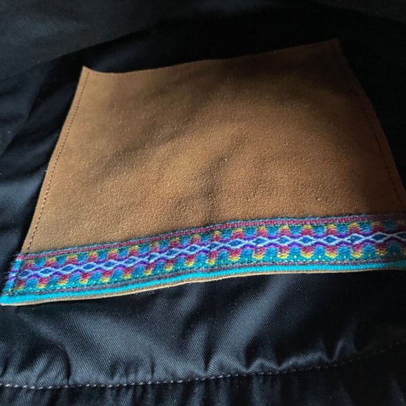 Artisanal Handbag / loom woven/ leather tote bag/ Eco-Friendly - Picture 5 of 9